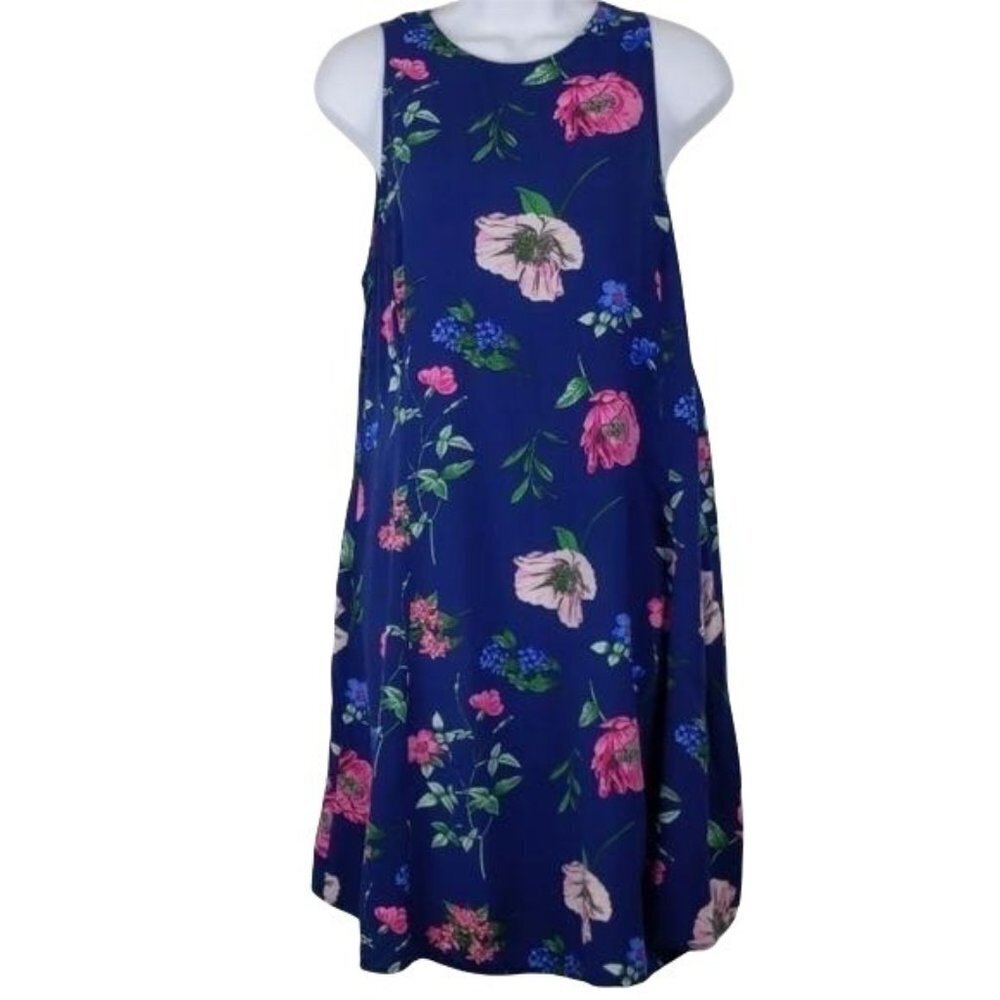 Old Navy Women's Navy & Pink floral sundress Women's size M